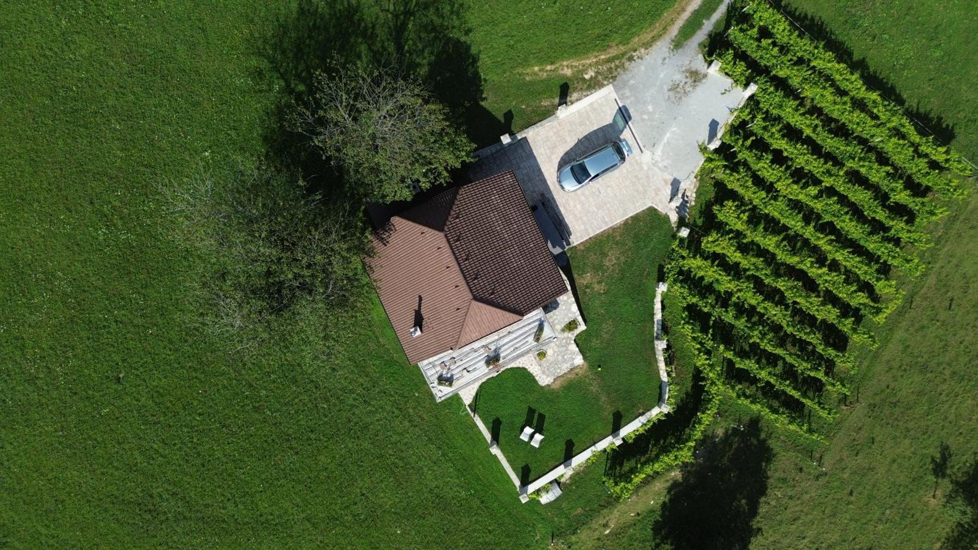 Zerko Holiday Home - Vineyard Chalet With Sauna And Jacuzzi Free Mirna Exterior foto